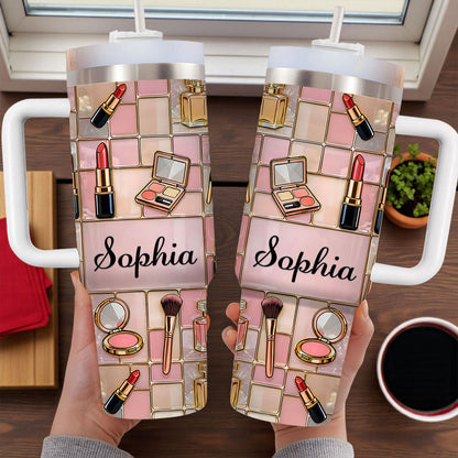 Personalized Make Up 40 Oz Tumbler THUU6200102
