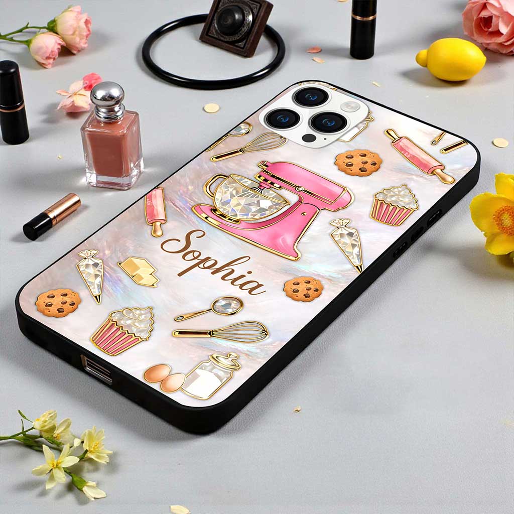 Custom Baker Faux Stained Glass Phone Case THUU6220106