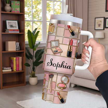 Personalized Make Up 40 Oz Tumbler THUU6200102