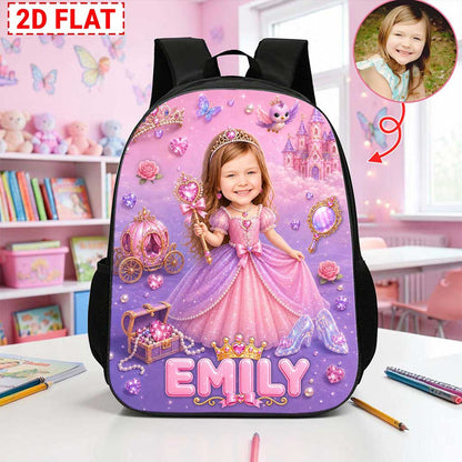 Personalized Photo Kid Back To School, Backpack For Kids UKUU6290604