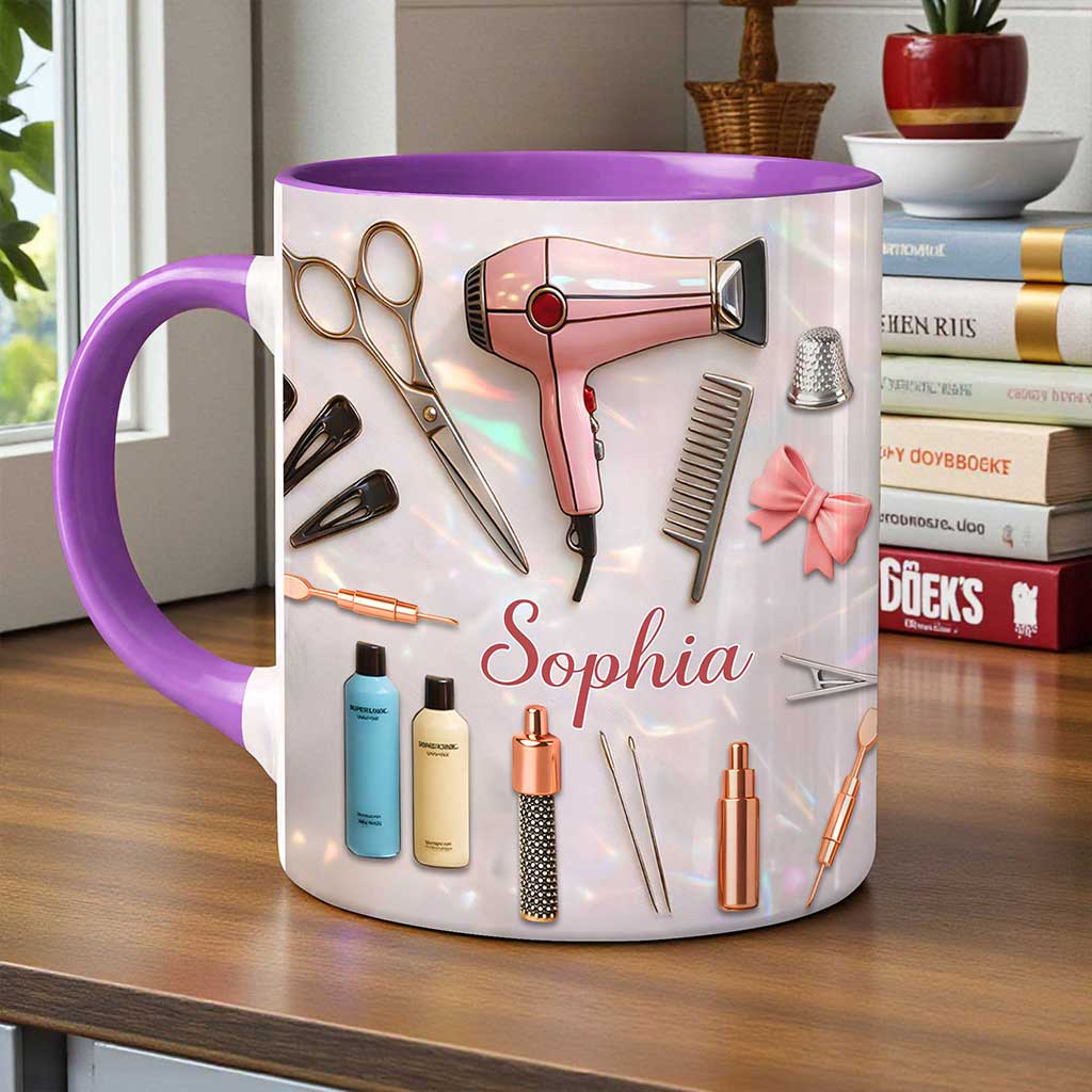 Custom Hair Salon Ceramic Cup THUU6230108