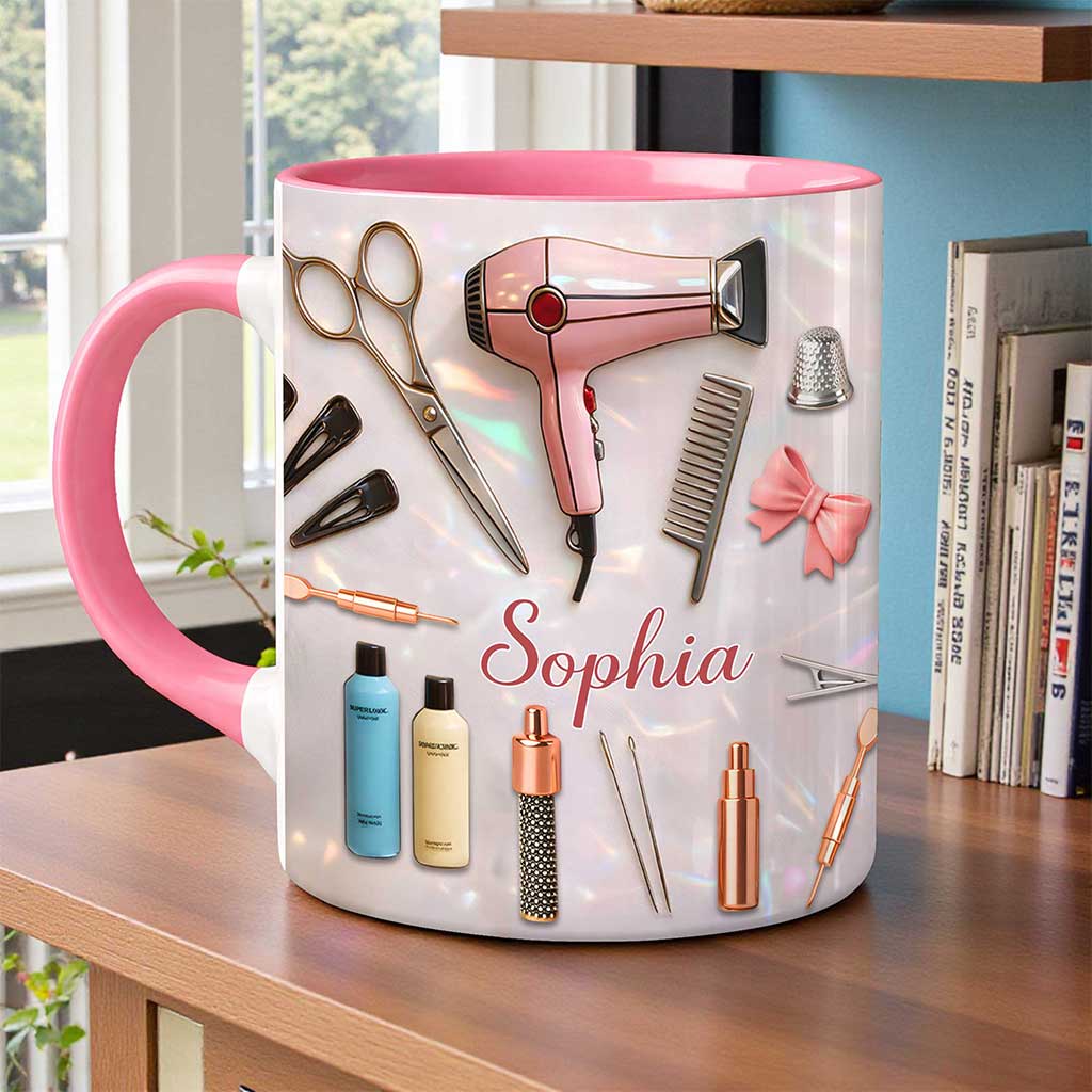 Custom Hair Salon Ceramic Cup THUU6230108