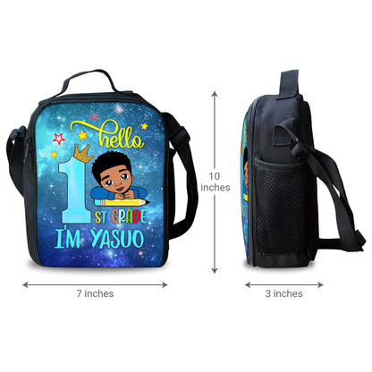 Personalized School Grade And Kid's Name Back to school backpack Gift for Kid UKUU3180701