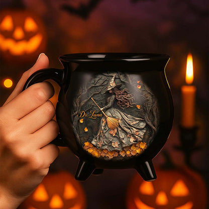 Personalized Witches Brew Cauldron Mug Halloween QFHM5250802