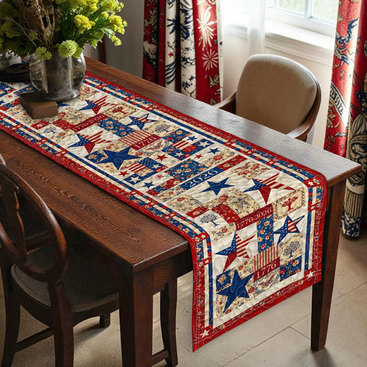United States 250th Anniversary Quilt Table Runner UKNT6150403