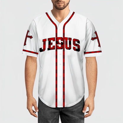 The Cross Is The Evidence Of God's Love For Us, Jesus Baseball Jersey UKHA3060402