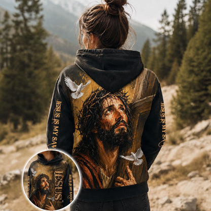 Jesus Is My Savior Christain 3D All Over Printed Clothes UKHA6290501