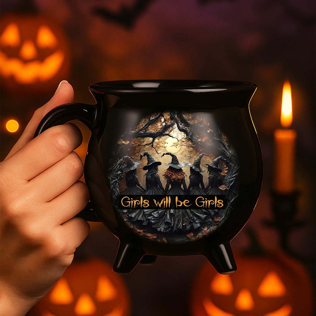 Witches Brew Cauldron Mug Halloween QFHM5250803