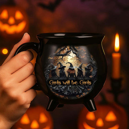 Witches Brew Cauldron Mug Halloween QFHM5250803