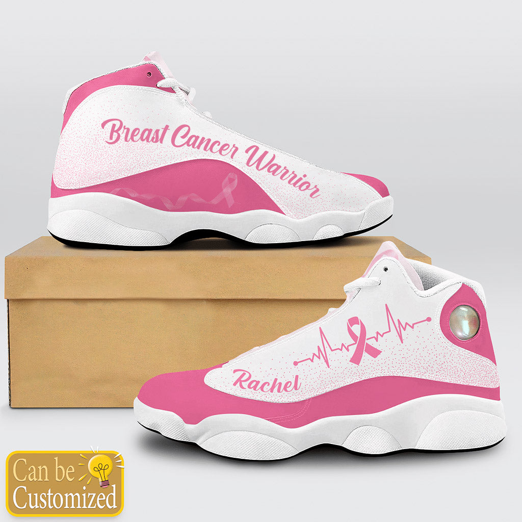 Custom Name Breast cancer Shoes  UKHA3210801