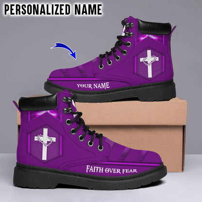 Jesus Saved My Life Faith Over Fear Jesus Boots UKHA3100601