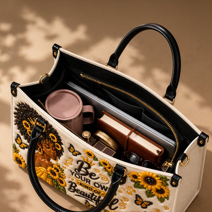 Black Women PU Leather Handbag QFTD6030602