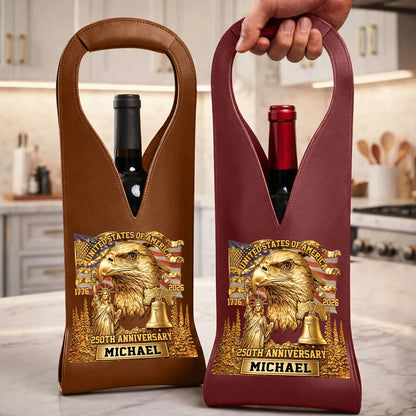 Custom 250th US Wine Bag THNT6140405