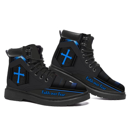 Jesus Faith Over Fear Boots UKHA3260402