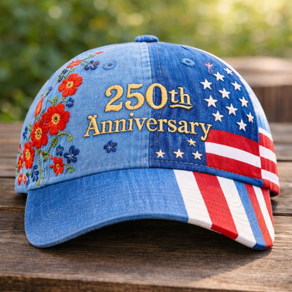 United States 250th Anniversary 3D Printed Cap QFHA6120101