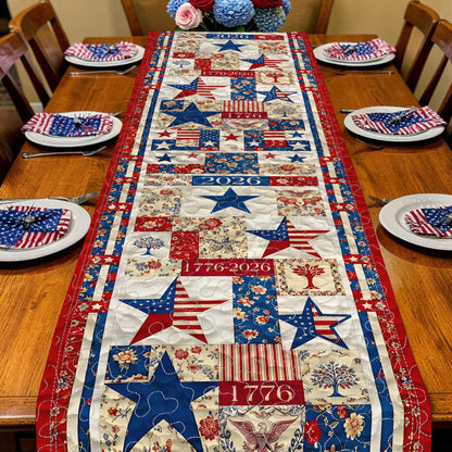 United States 250th Anniversary Quilt Table Runner UKNT6150403