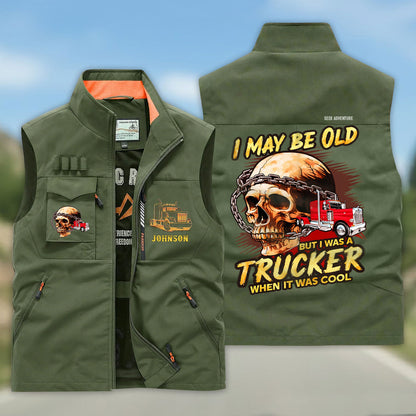 Personalized Trucker Multi-Pocket Vest UKHH6170303