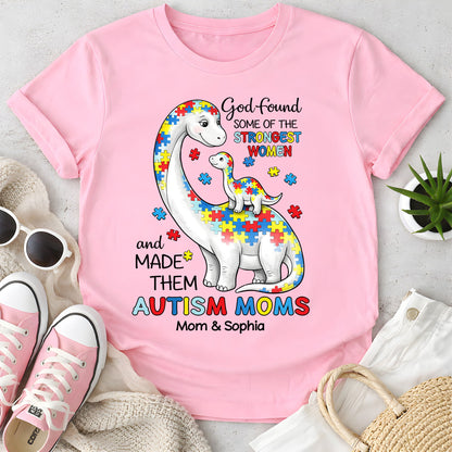 Custom Autism Dinosaur Shirt THUU6250303