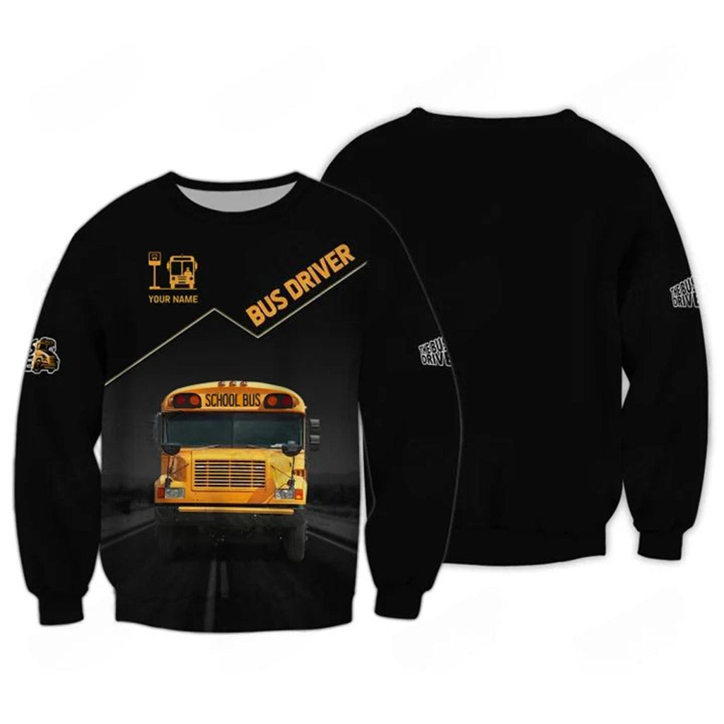 Personalized  School Bus Driver 3D All Over Printed Clothes UKND6270610