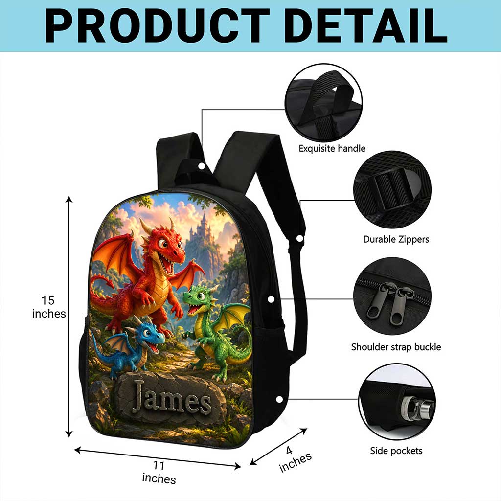 Personalized Kid Back To School, Backpack For Kids UKUU6220602