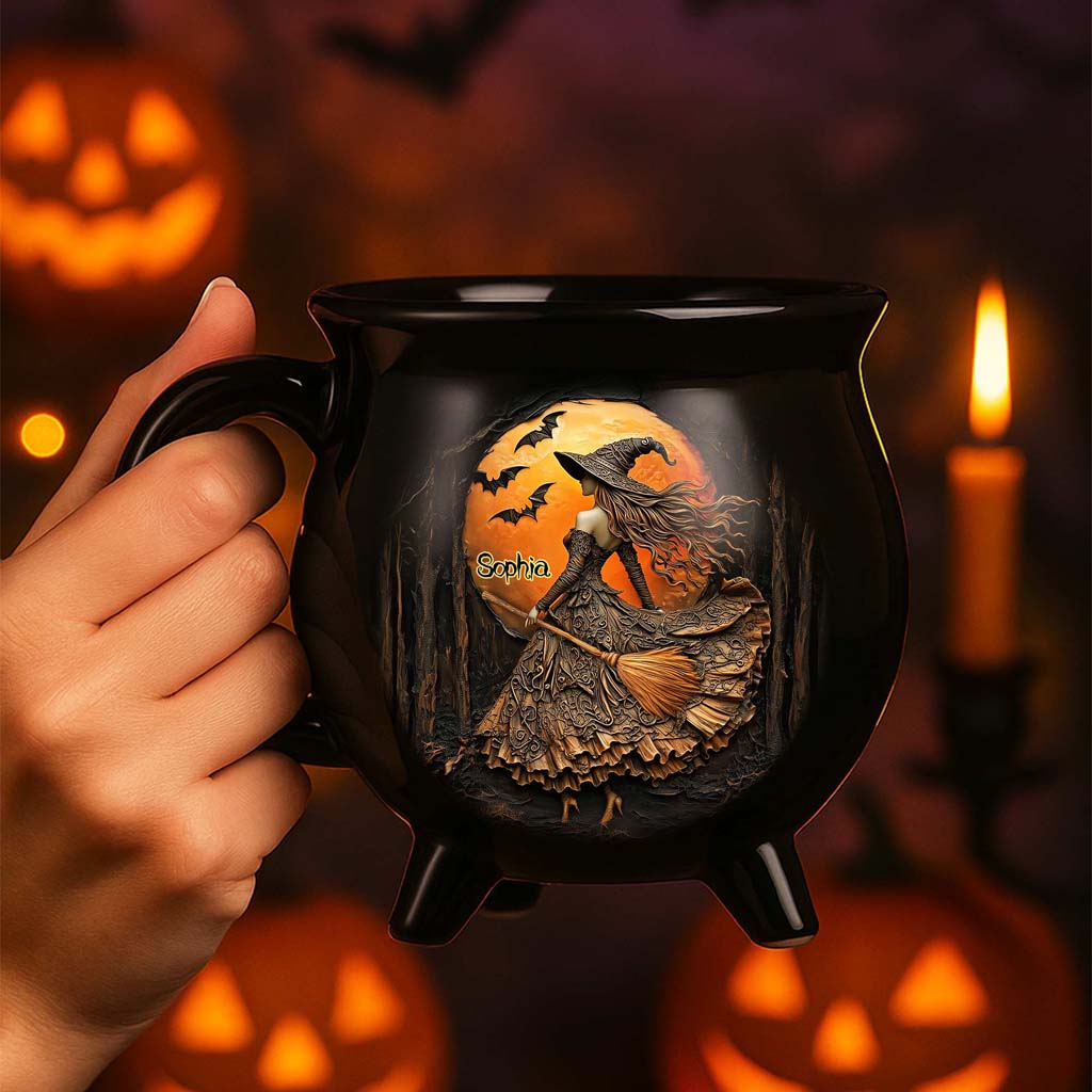 Personalized Witches Brew Cauldron Mug Halloween QFHM5260801