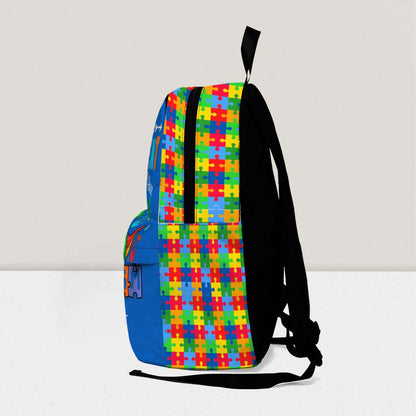 Personalized Backpack for Kids with Autism– Back To School Bag for Autistic Child QFHM5030701-DX