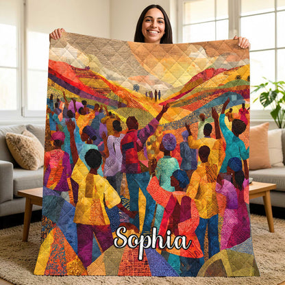 Custom Black Women History Blanket THUU6060304