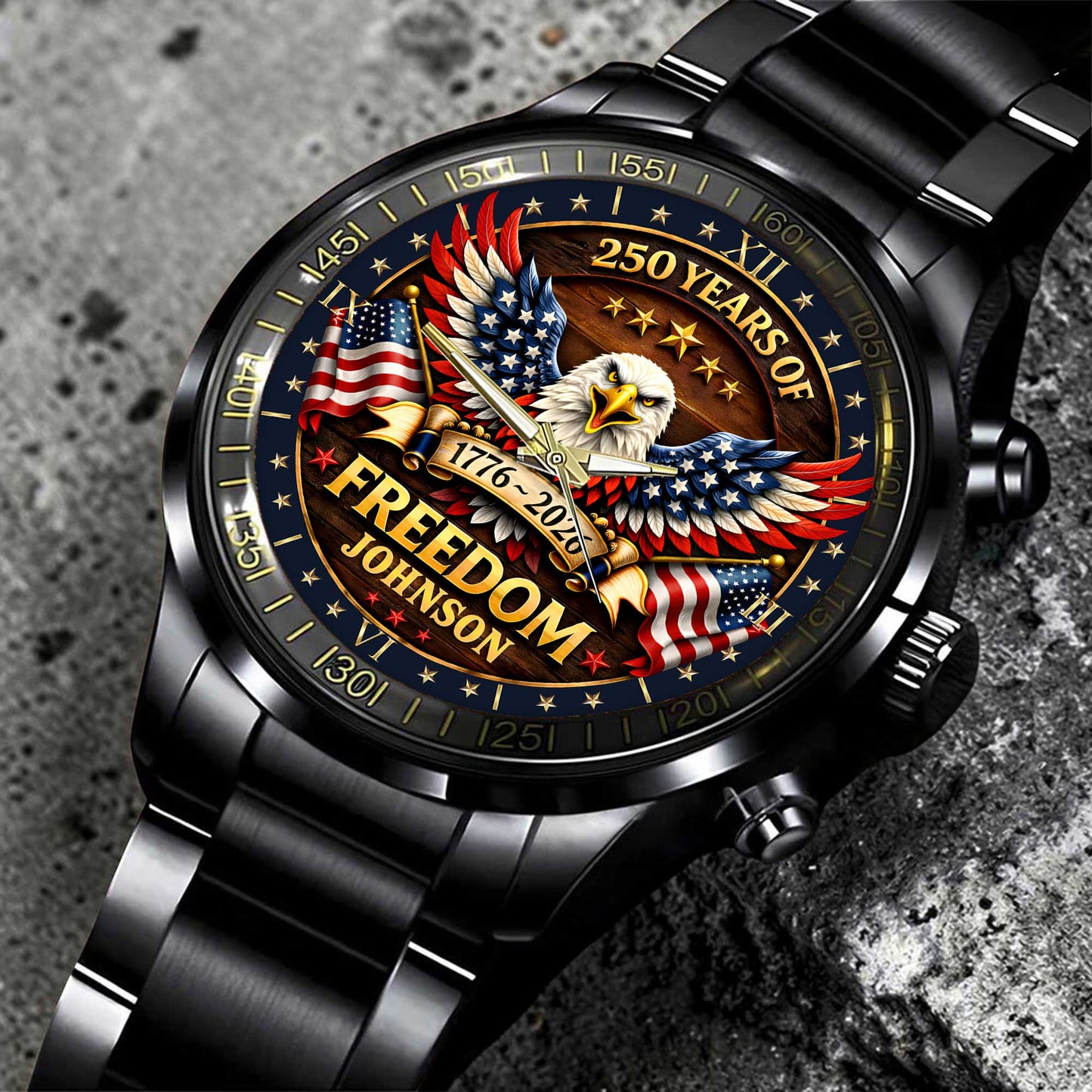 Personalized United State 250th Anniversary C146 Watch UKND6140302