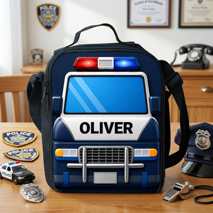 Personalized Back To School Police Kids Backpack NPND6260604