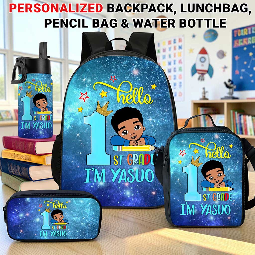 Personalized School Grade And Kid's Name Back to school backpack Gift for Kid UKUU3180701