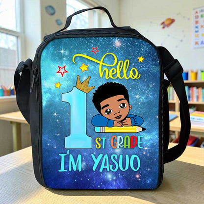 Personalized School Grade And Kid's Name Back to school backpack Gift for Kid UKUU3180701