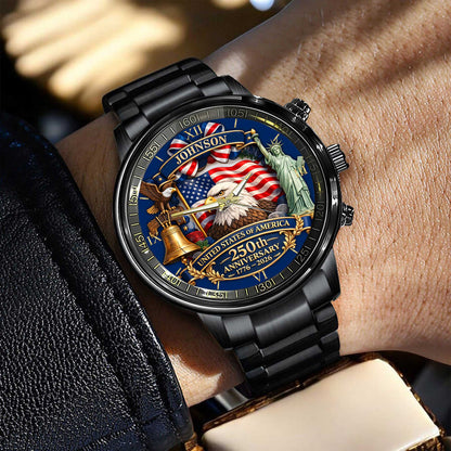 Personalized United State 250th Anniversary C146 Watch UKND6130307