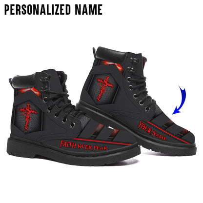 Jesus Saved My Life Faith Over Fear Jesus Boots UKHA3090602