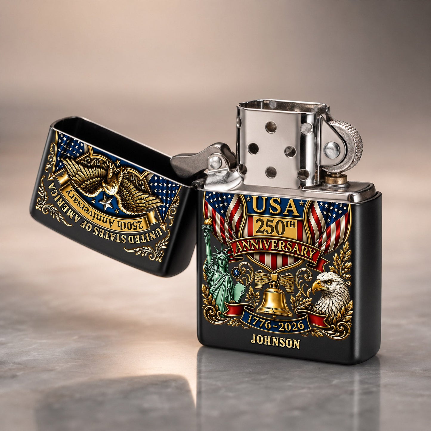 Custom 250th Lighter THND6090603