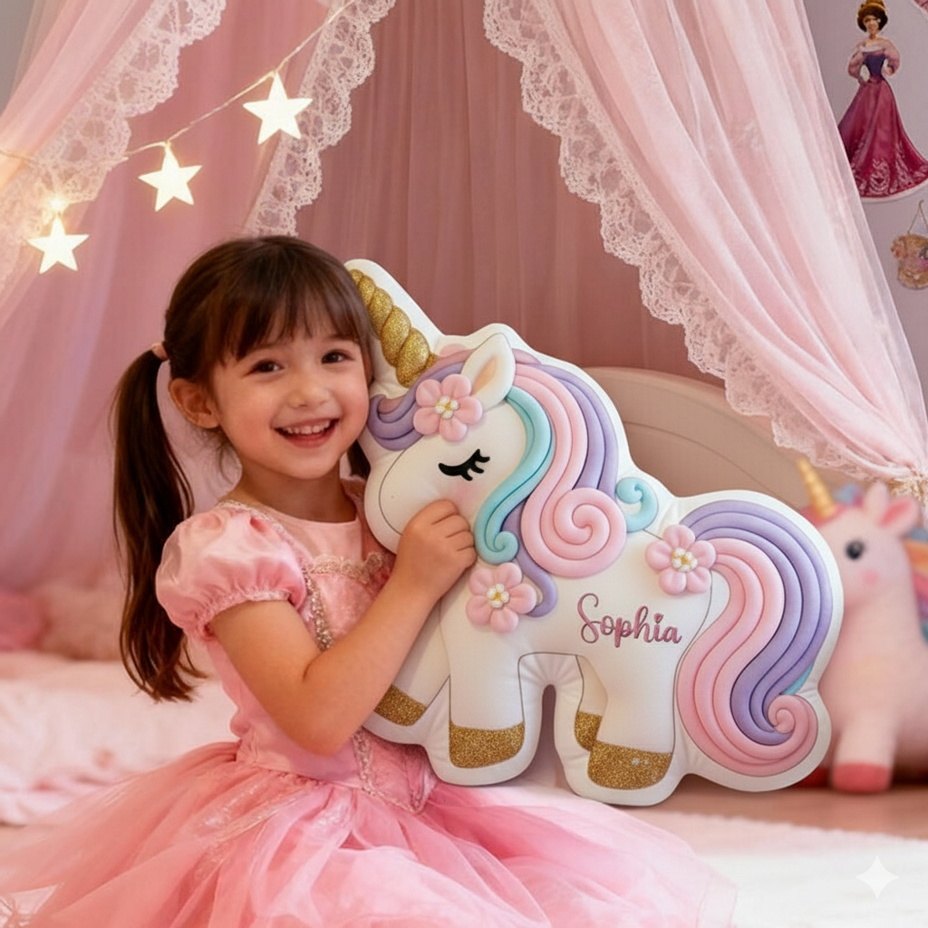 Personalized Unicorn Ugly Plush Pillow QFHH5171110