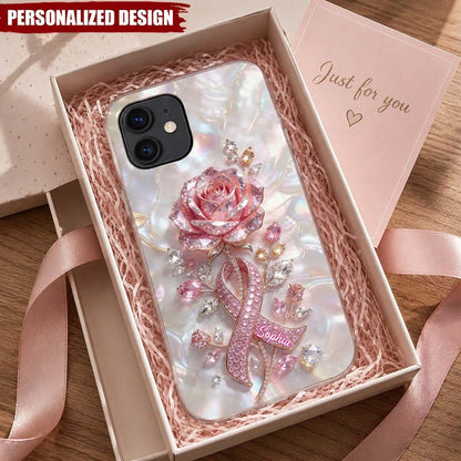Personalized Breast Cancer Awareness Phone Case UKTD6030803