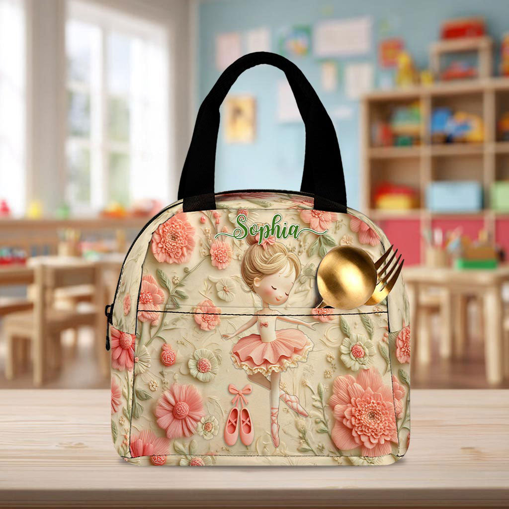 Personalized Ballet Back To School Backpack, School Bag For Kid UKPY5080803-DX
