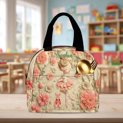 Personalized Ballet Back To School Backpack, School Bag For Kid UKPY5080803-DX