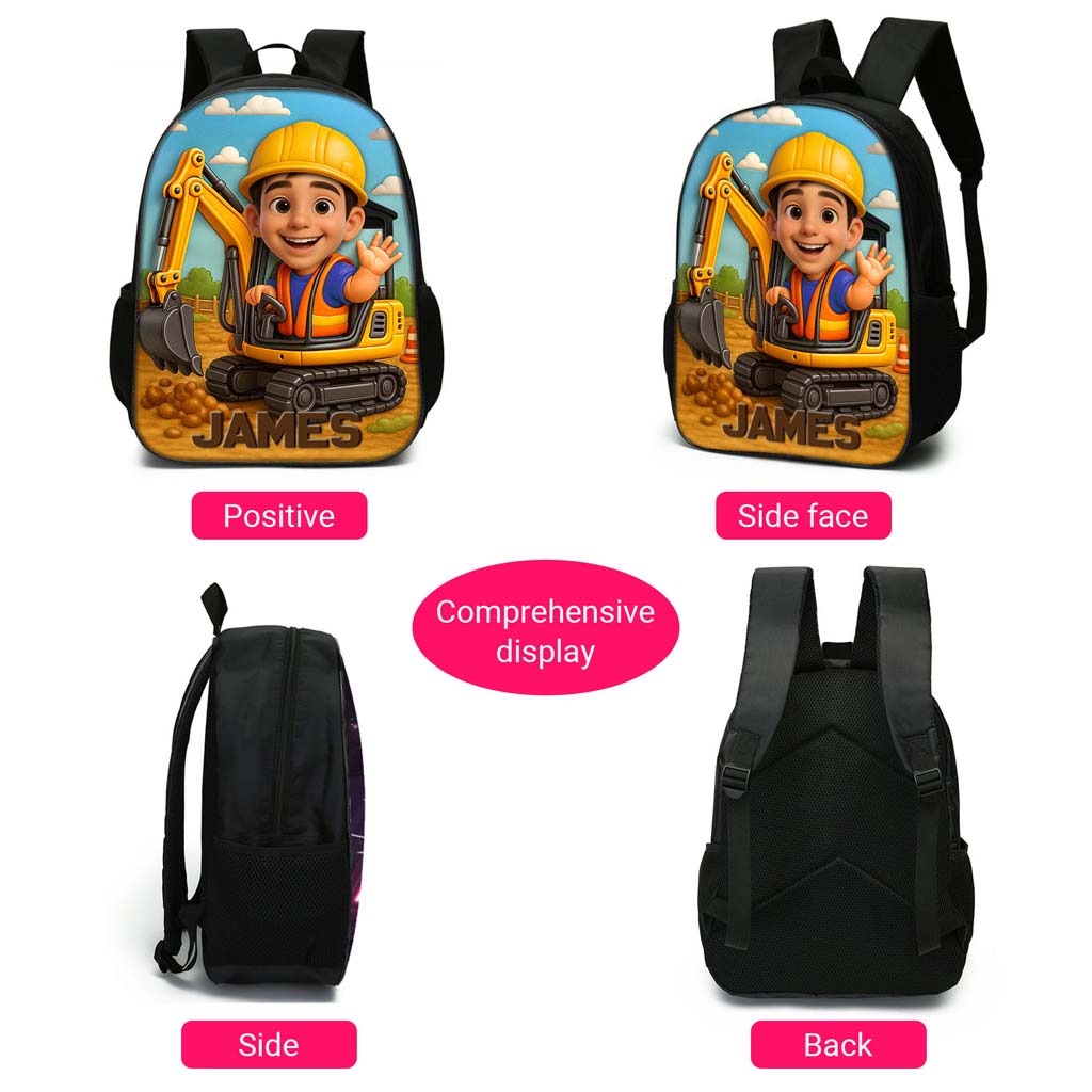 Personalized Back To School Backpack, School Bag For Kid UKHM5020803
