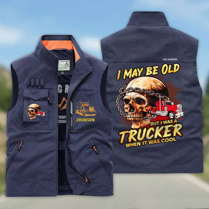 Personalized Trucker Multi-Pocket Vest UKHH6170303