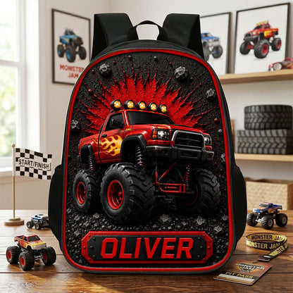 Personalized Monster Truck Backpack NPND6250605