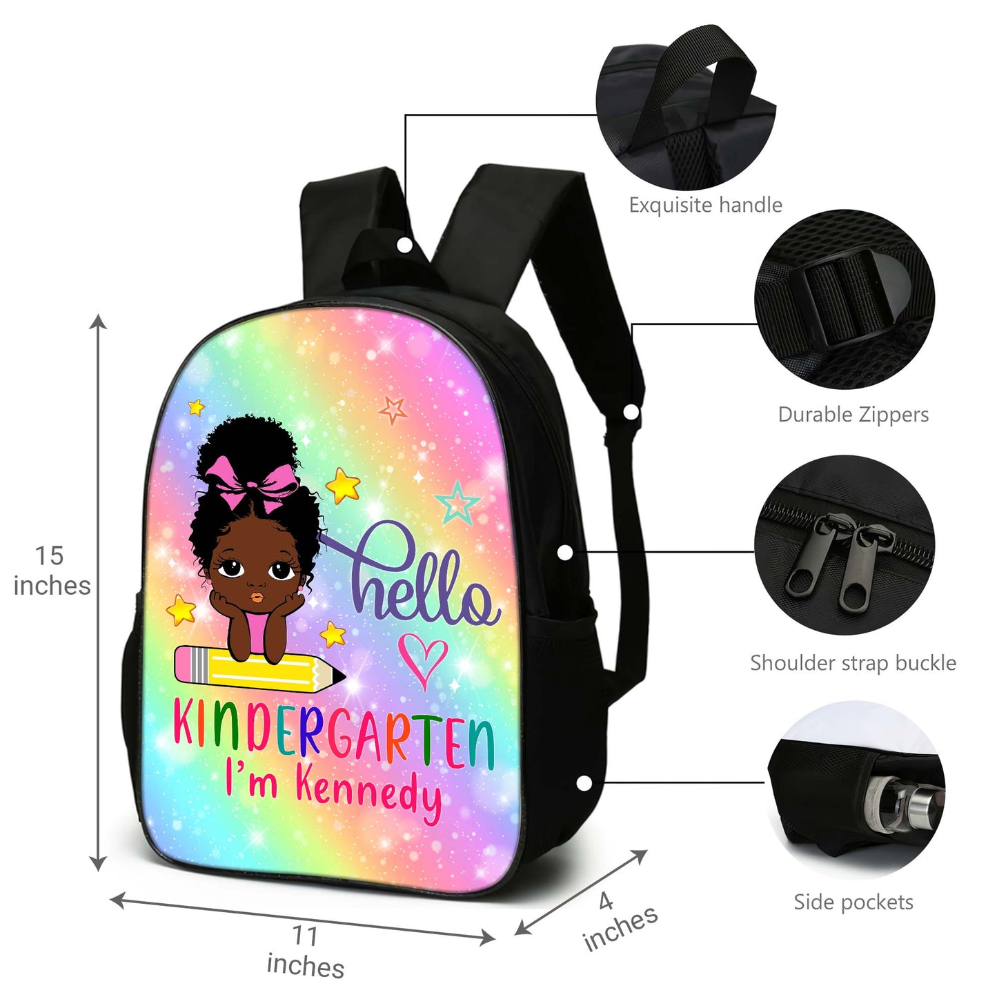 Personalized School Grade And Kids Name Back To School Backpack QFYY3060701