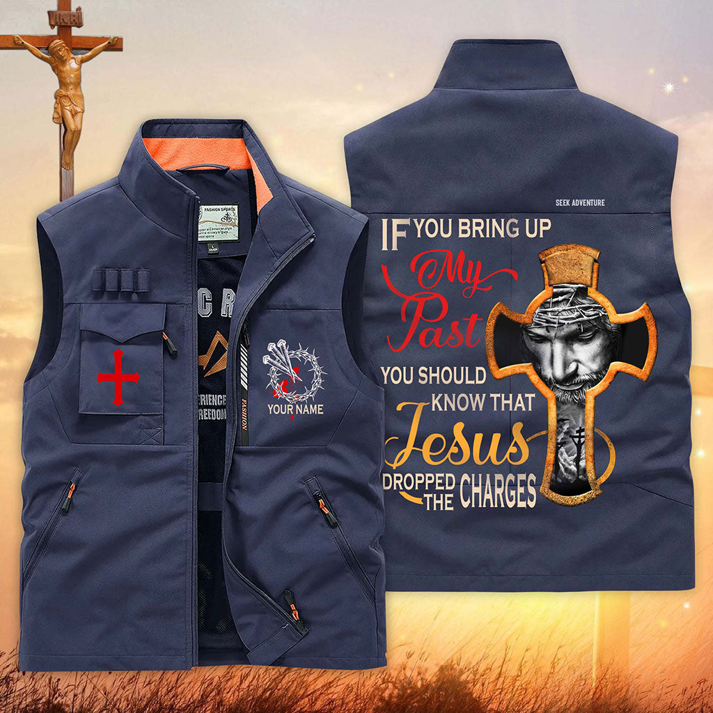 Custom Jesus Multi-Pocket Vest UKHA6200303