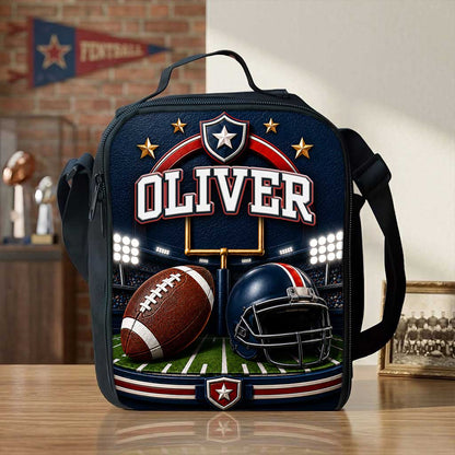 Personalized Back To School Football Kids Backpack NPND6250603