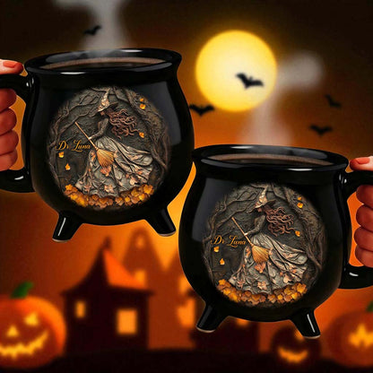 Personalized Witches Brew Cauldron Mug Halloween QFHM5250802