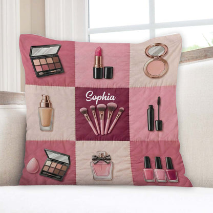 Custom Make Up Linen Pillow THTD6200104