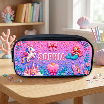 Personalized Back To School, Girl Mermaid Kids Backpack PMND6290604