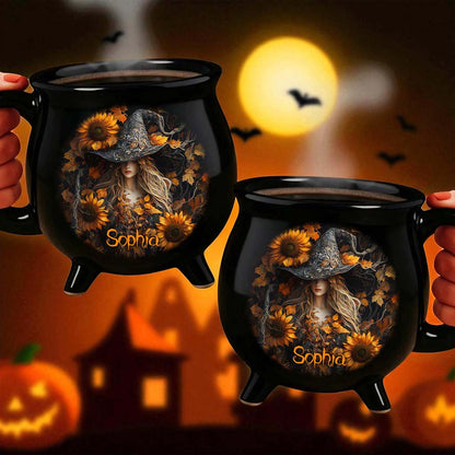 Personalized Witches Brew Cauldron Mug Halloween QFHM5250805