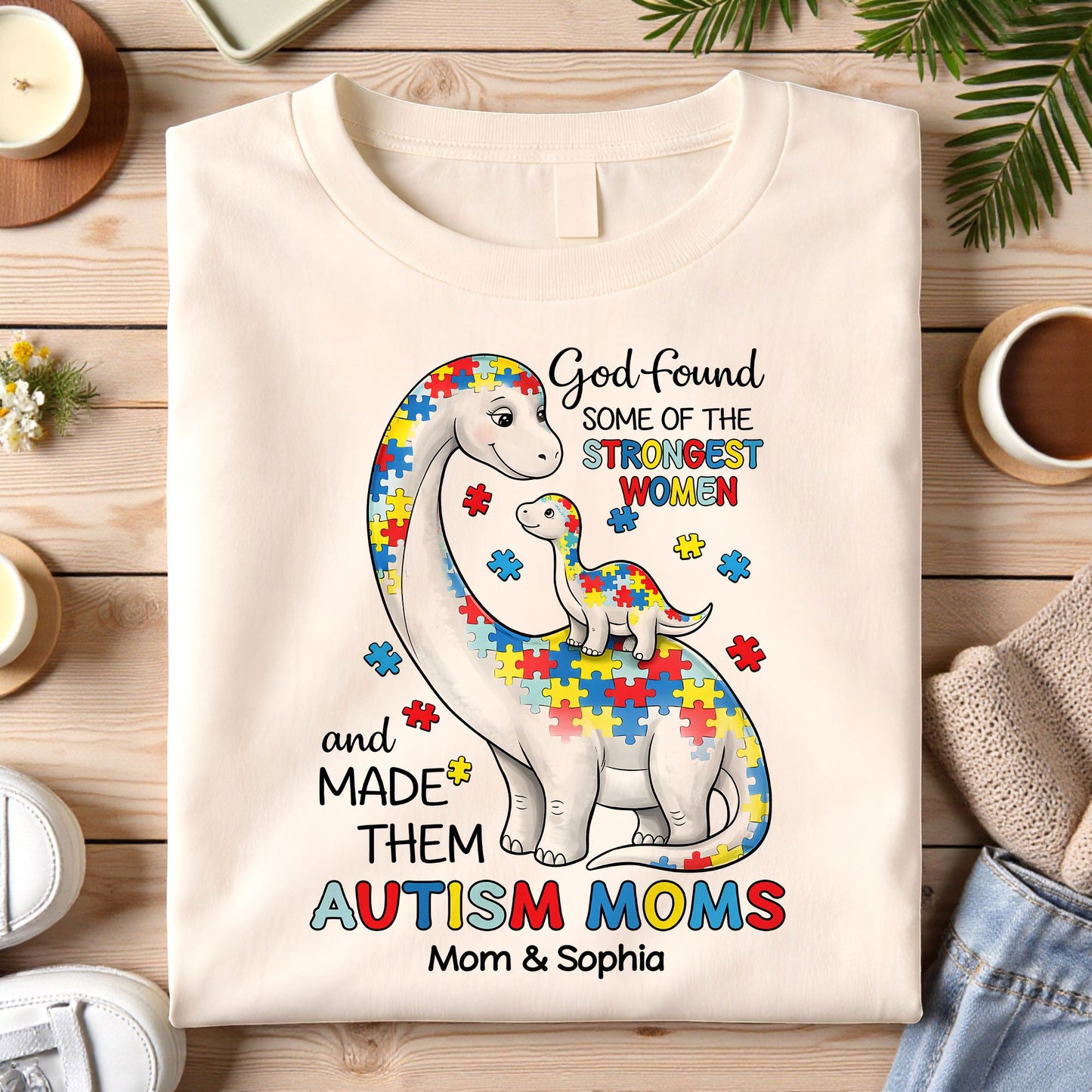 Custom Autism Dinosaur Shirt THUU6250303