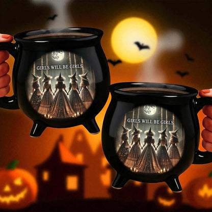 Witches Brew Cauldron Mug Halloween QFHM5260802